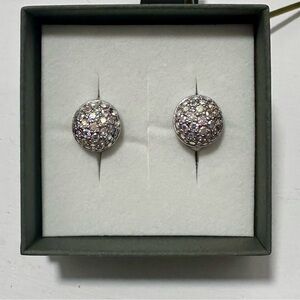 Vintage Silver Clip On Earrings